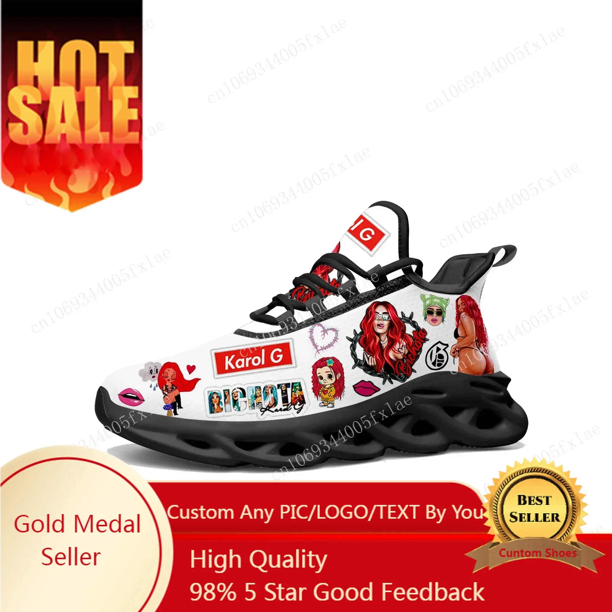 Women Shoes Sneakers - Tênis Karol G Bichota Flats para