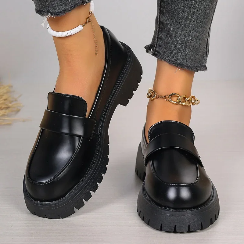 Women Shoes Japan - Plus size 35-43 preto mocassins de