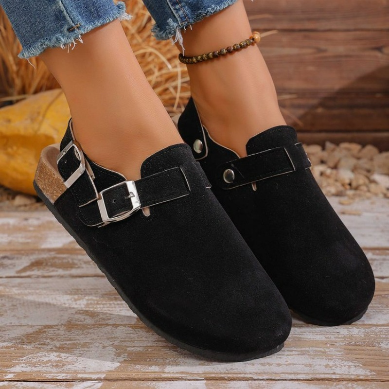 Women'S Shoes With Arch Support - 2026 Crestar Mules Femininas de Camurça