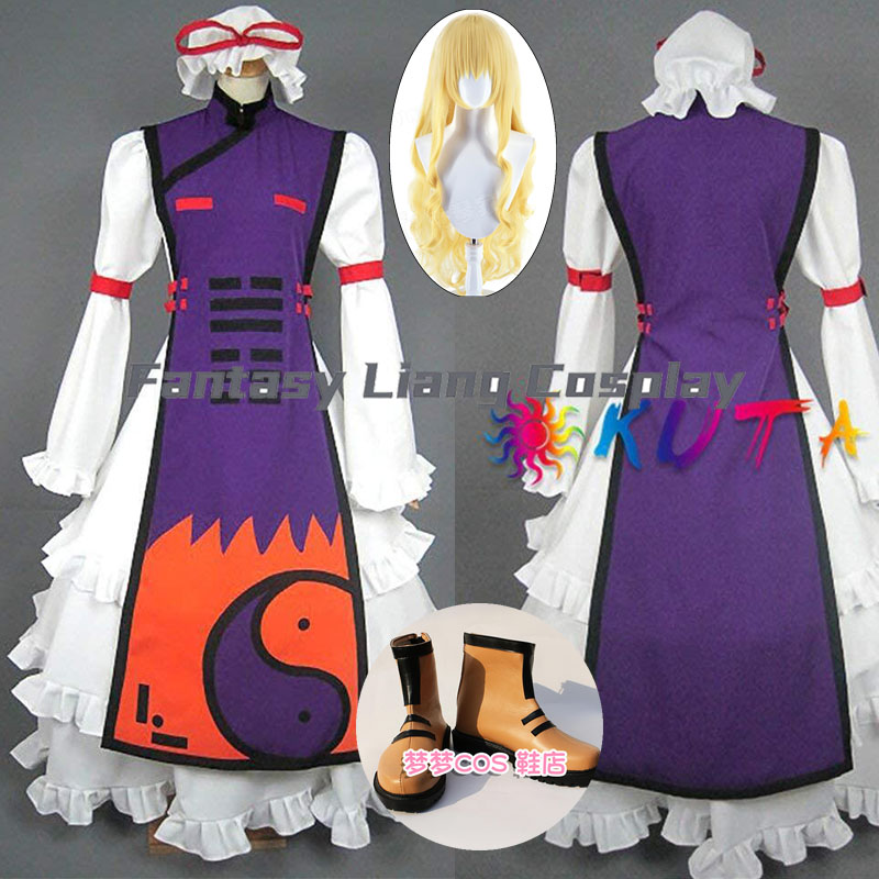 Women Shoes Japan - Fantasia de Cosplay Anime Yakumo Yukari