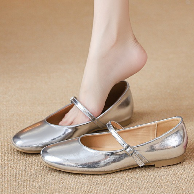 Sapatilhas de balé prateadas f - Women Shoes Elegant avaliação e preço