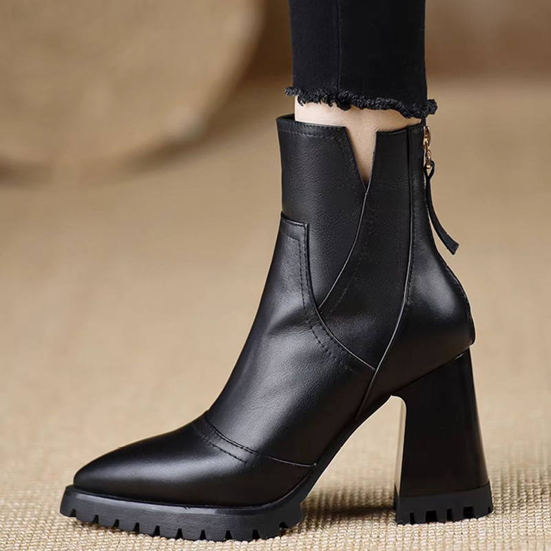 Oulylan grosso sapatos feminin - Women Shoes Zipper avaliação e preço