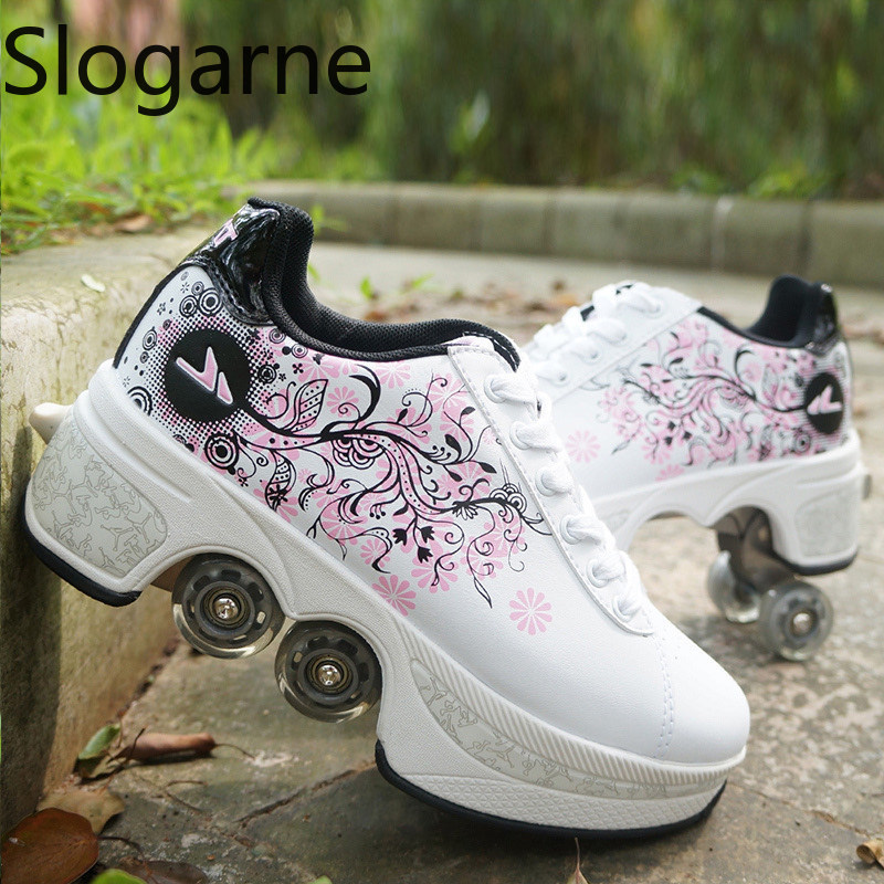 Mulher 4 rodas deformação pati - Women Shoes Sneakers avaliação e preço