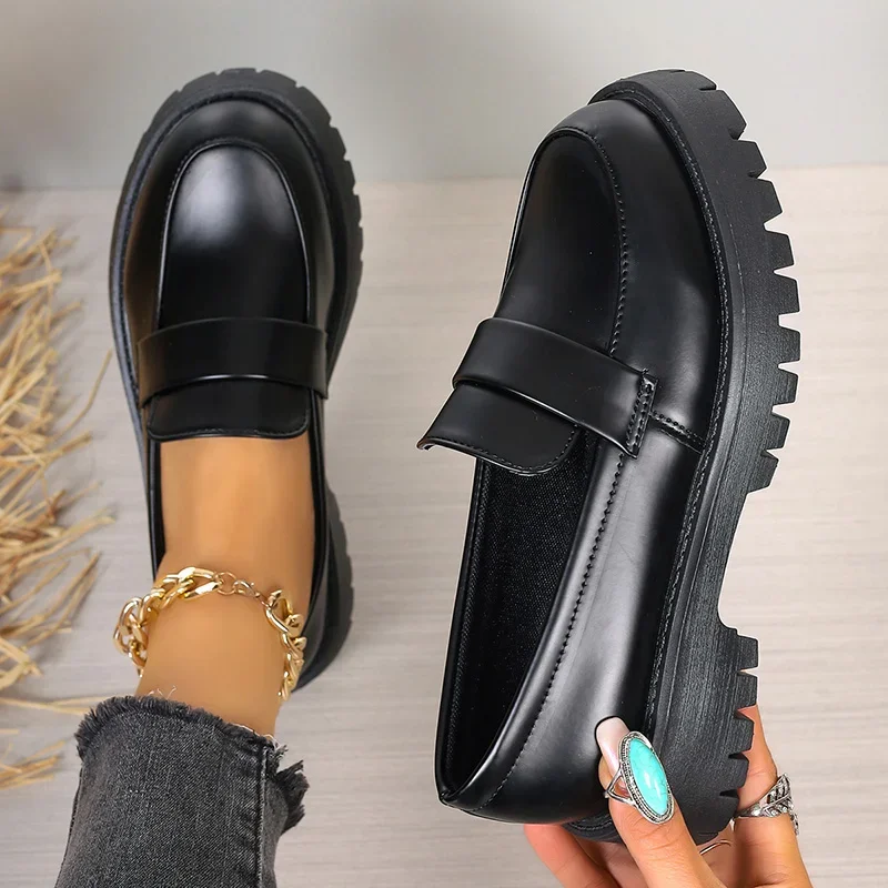 Plus size 35-43 preto mocassin - Women Shoes Japan avaliação e preço