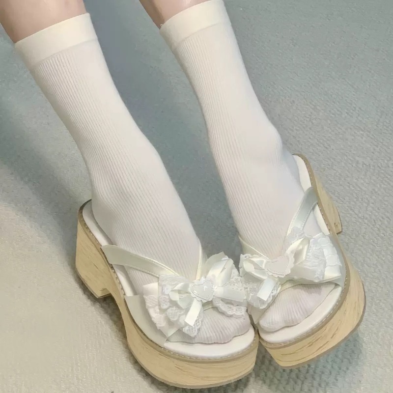 Sandálias de Plataforma com La - Women Shoes Japan avaliação e preço