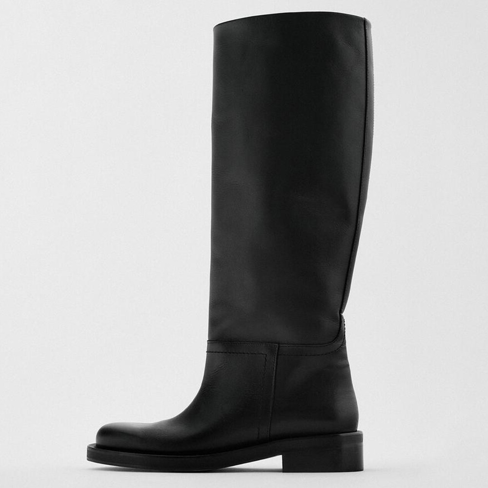 MILI-MIYA Botas femininas clás - Wide Fit Heels avaliação e preço