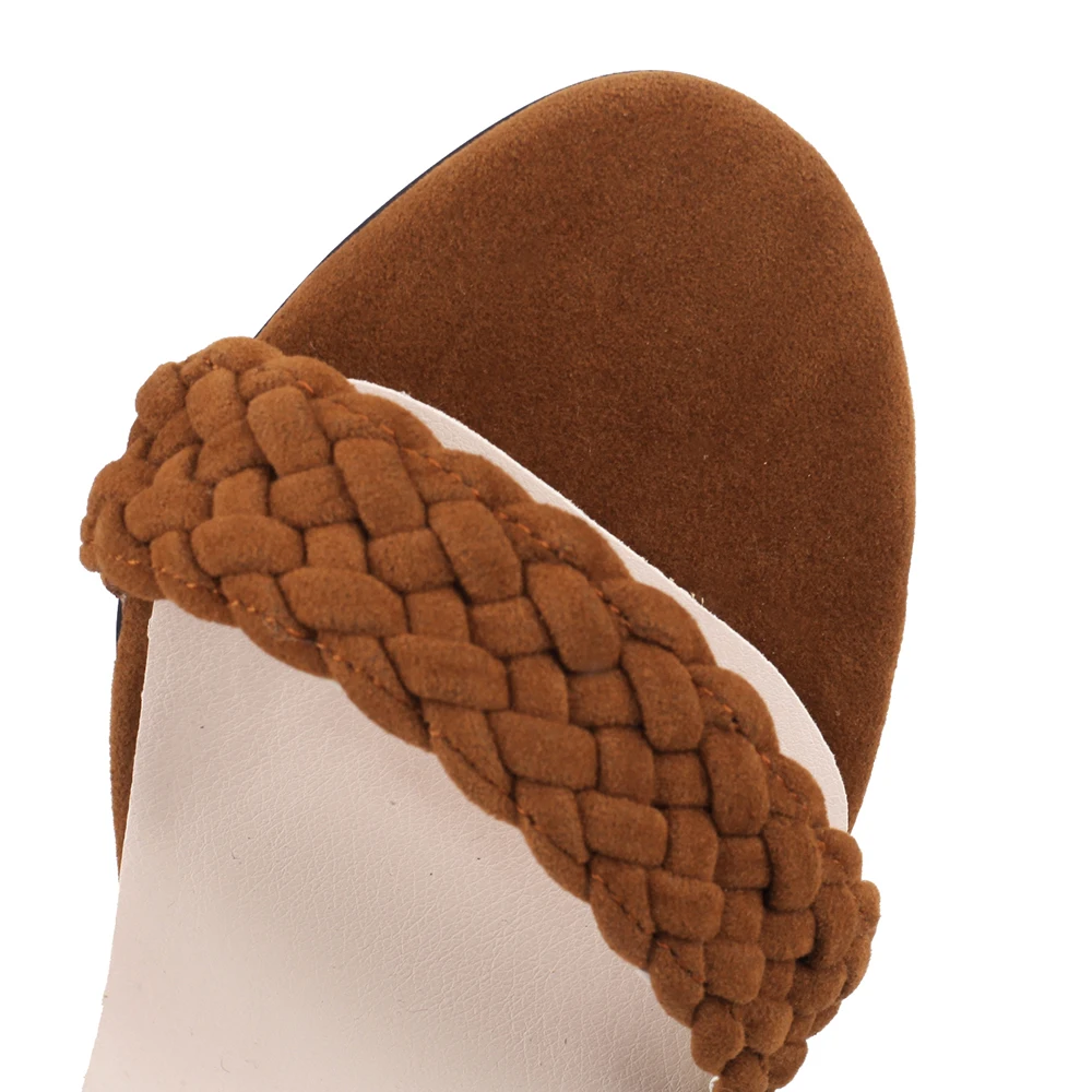 Novo verão doce marrom verde s - Women Shoes Zipper avaliação e preço